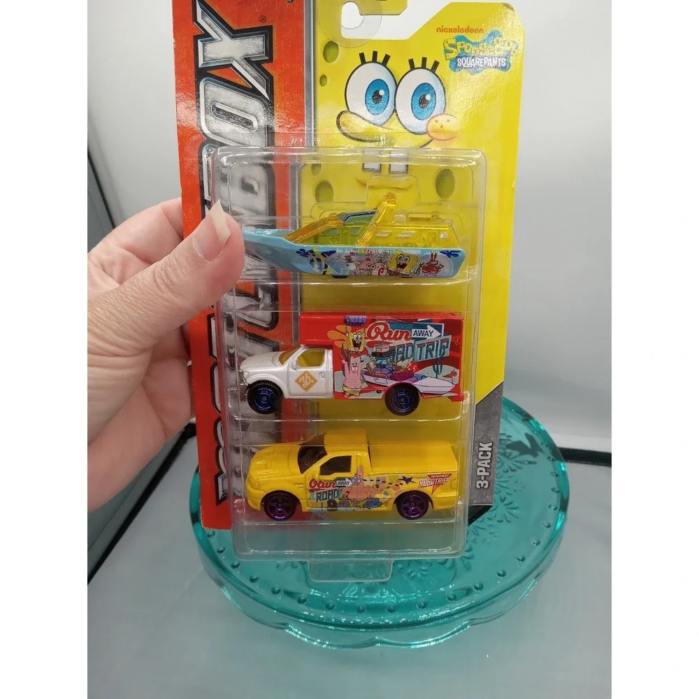 Matchbox 2012 3-pack Spongebob Squarepants Collectible Vehicle Set NIP